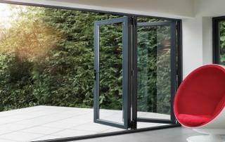 Alumina Liniar Bifold Doors Peterborough