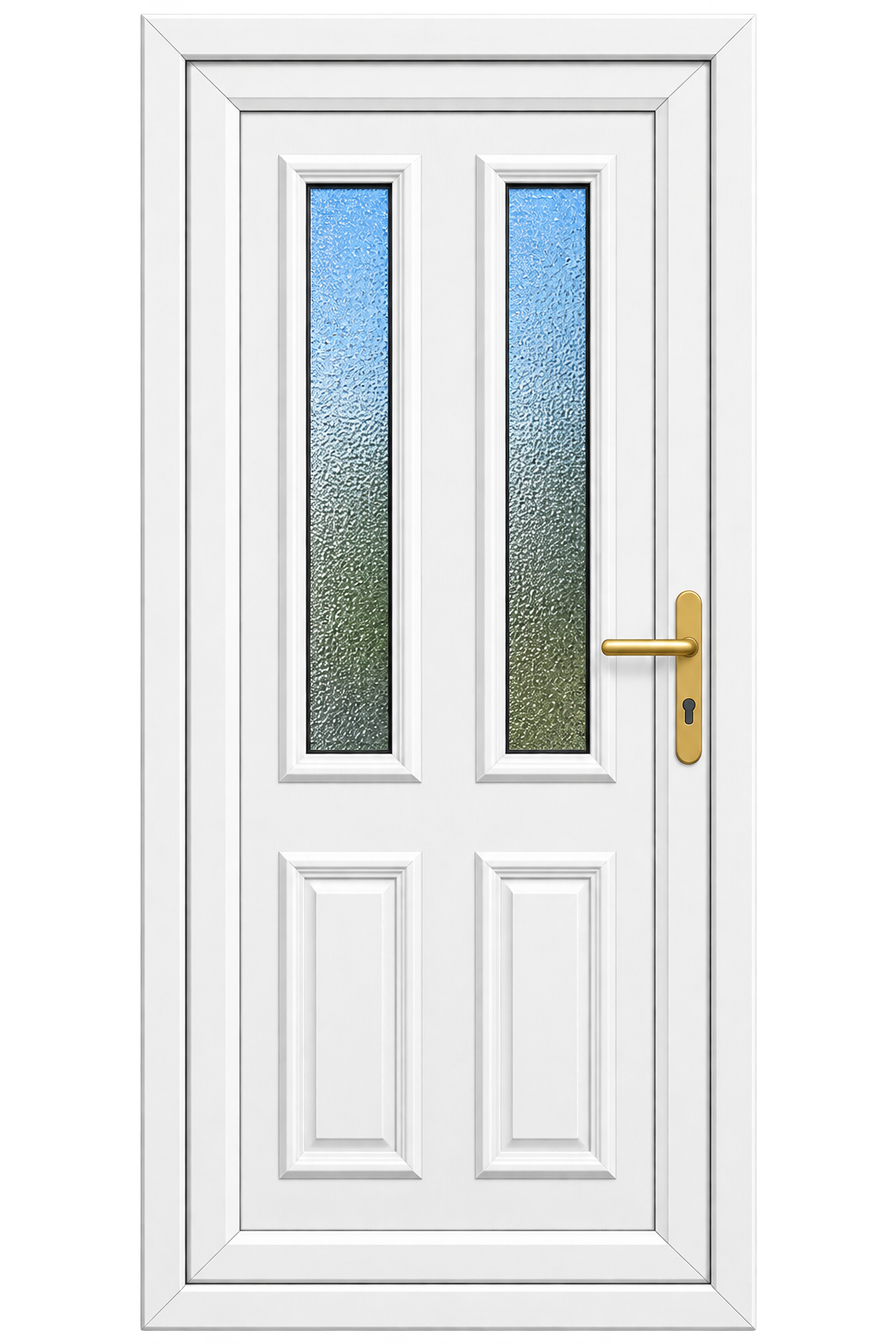 Hurst Clarence Two Inverted uPVC front door Peterborough