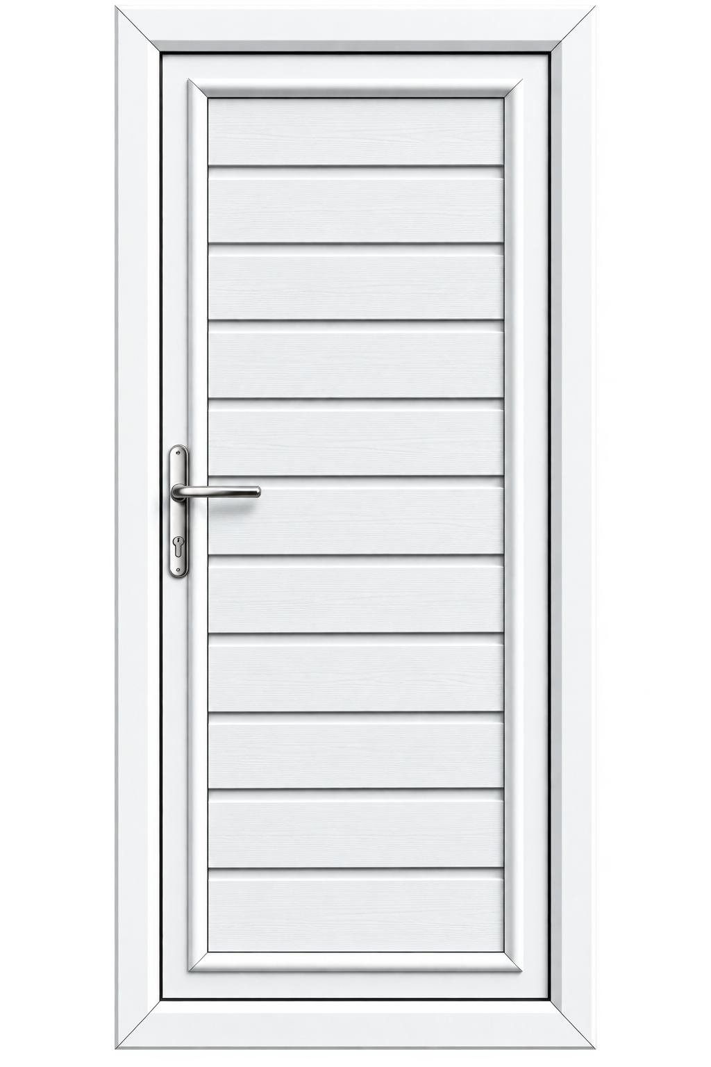 Full Decklap uPVC back door Peterborough