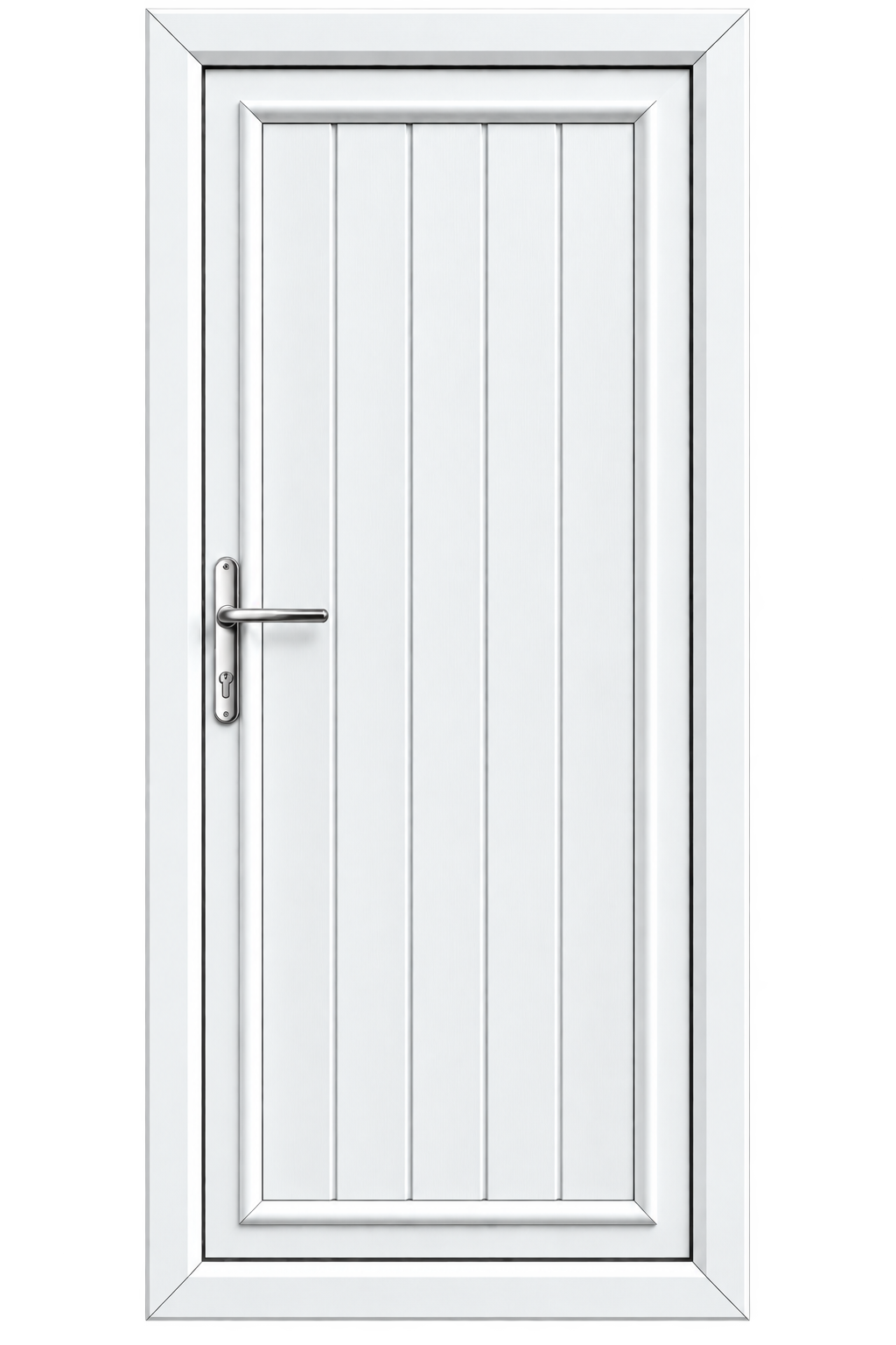 Full Shiplap uPVC back door Peterborough