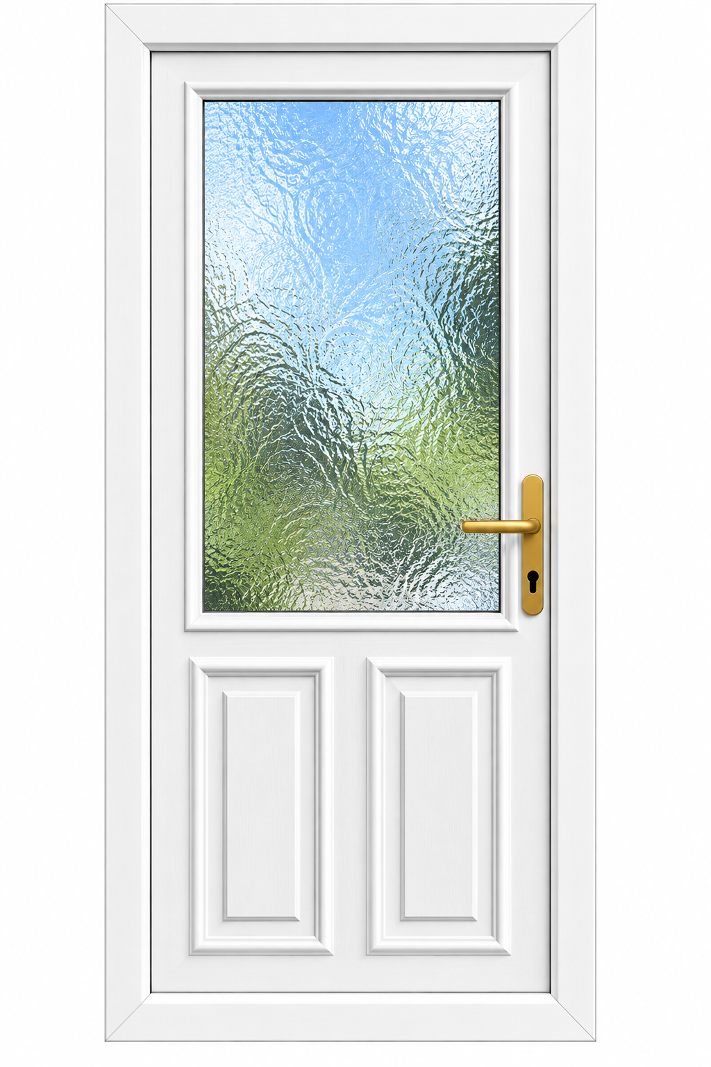 Manor Half Inverted uPVC back door Peterborough