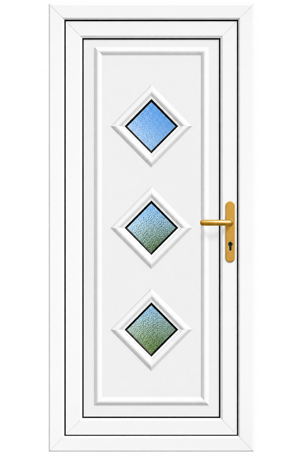 Hurst Modern 5123 uPVC front door Peterborough