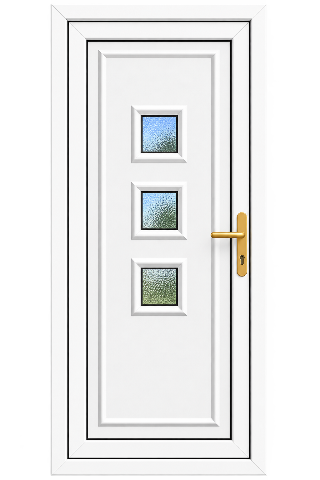 Hurst Portofino Three uPVC front door Peterborough