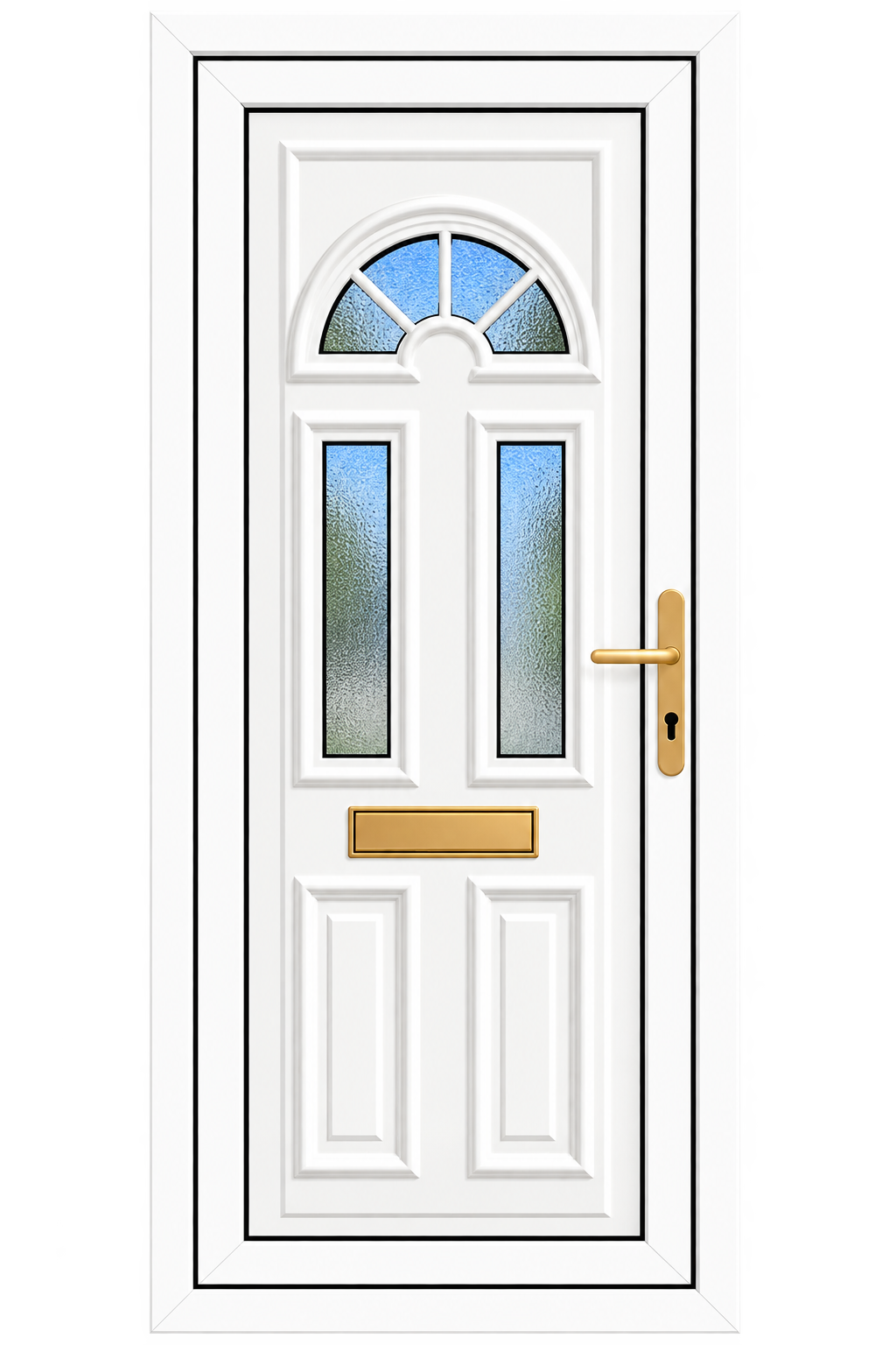 Hurst Sandringham Three uPVC front door Peterborough