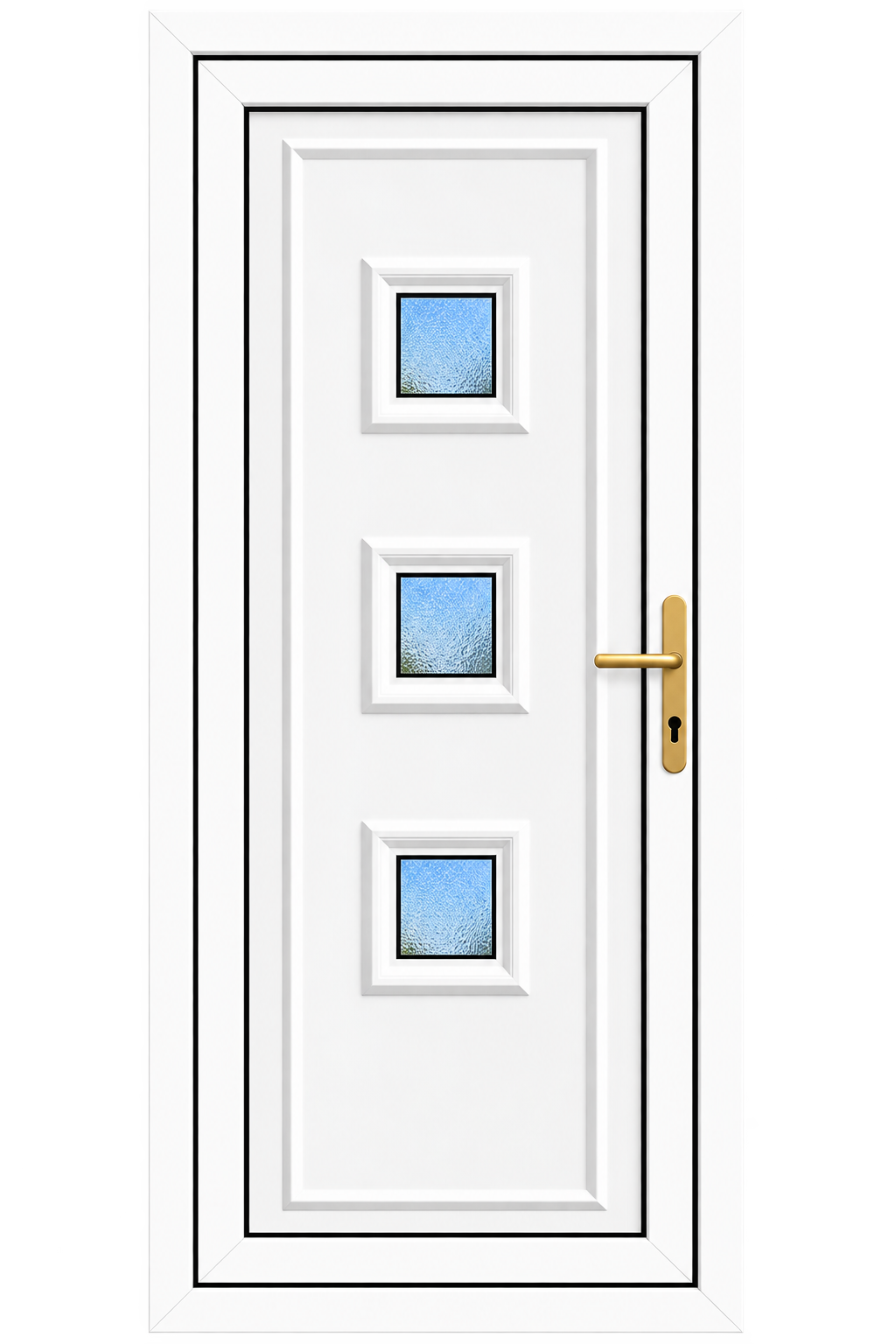 Hurst Sorrento Three uPVC front door Peterborough