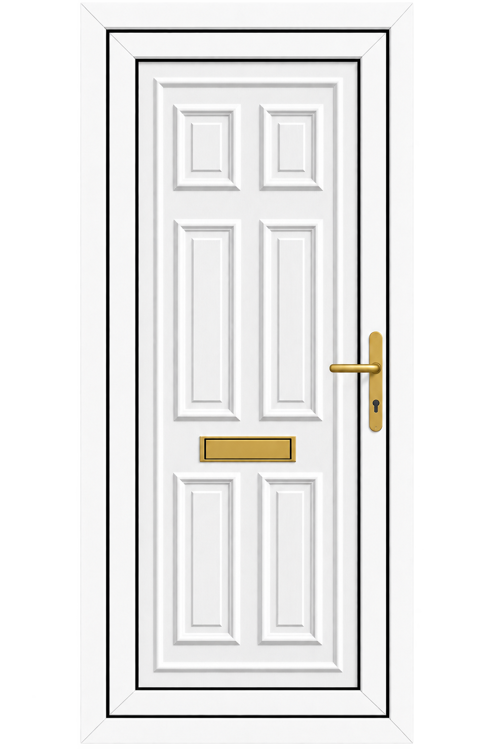 Hurst Windsor Solid uPVC front door Peterborough